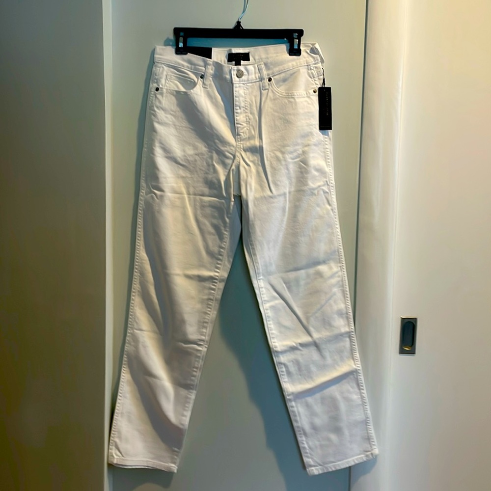 White Banana Republic Slouch Jean 6/28 tall